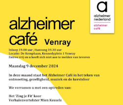 Optreden van koor ‘Zing je Fit’ in Alzheimer Café