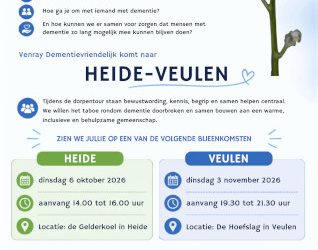 Venray Dementievriendelijk bezoekt Heide en Veulen
